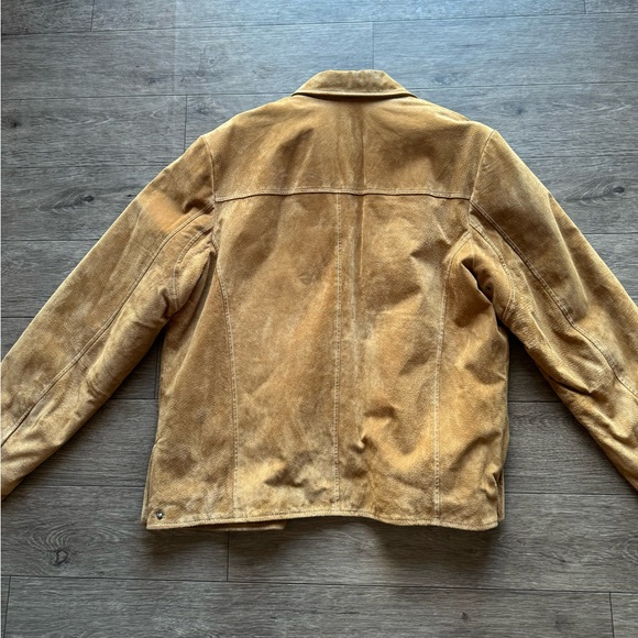 Wilson’s Leather Vintage Brown Suede Jacket Men’s Large - Picture 2 of 10